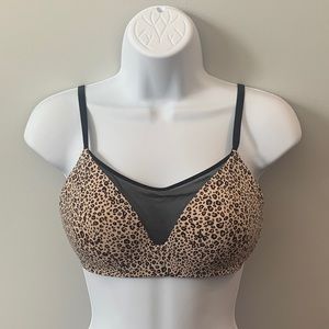 Victoria’s Secret Leopard Print Mesh Bra